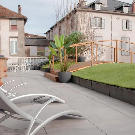 Centre-ville 117m2 - Grande Terrasse - 2 - 2 Grand Lits - 1 Canape Lit *